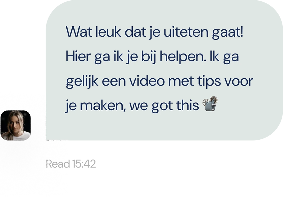 Chat conversation