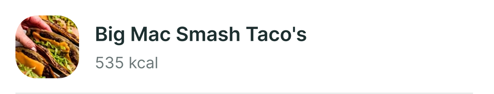 Bic Mac Tacos
